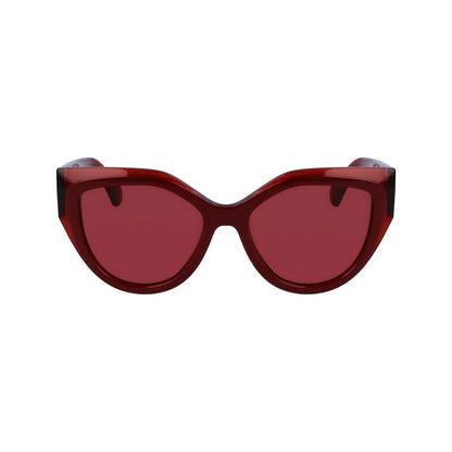 Red Acetate Sunglasses