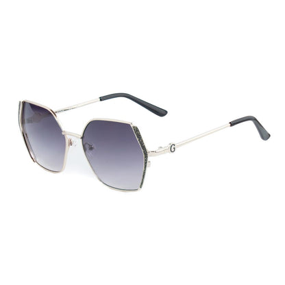 Gray Metal Sunglasses