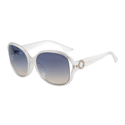 White Injected Sunglasses