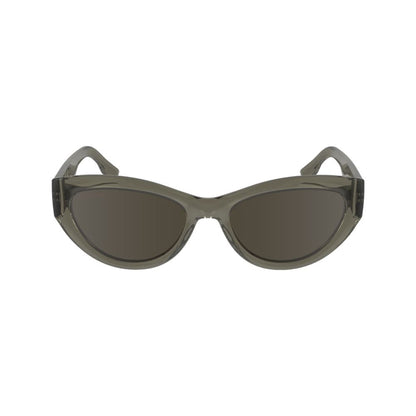 Brown Injected Sunglasses