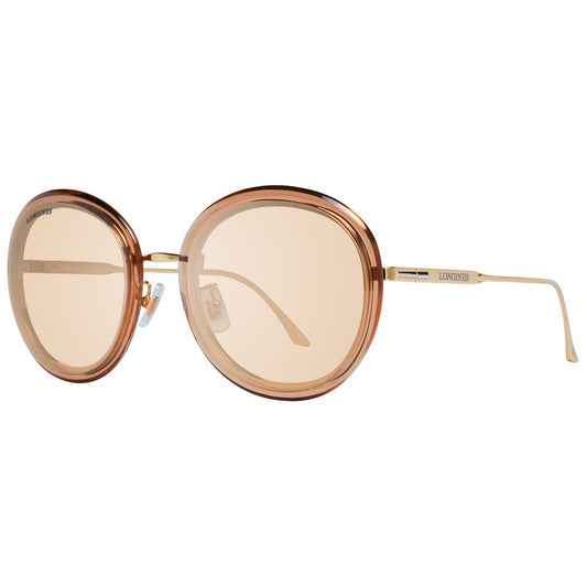 Brown Metal Sunglasses