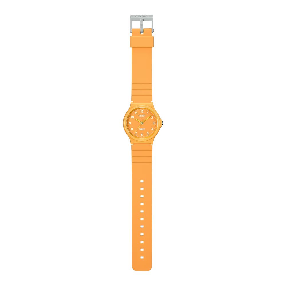 Orange Resin Sport Watch