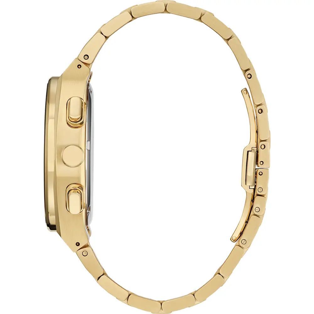 Gold Stainless Steel Dress Watch