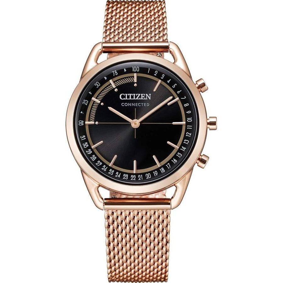 Gold Stainless Steel Dress Watch
