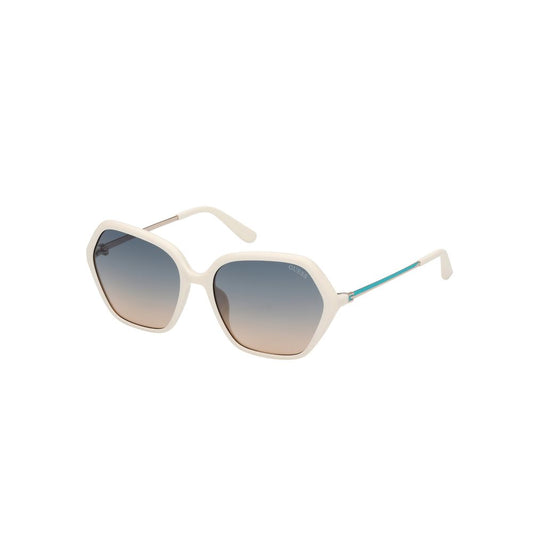 White Resin Sunglasses
