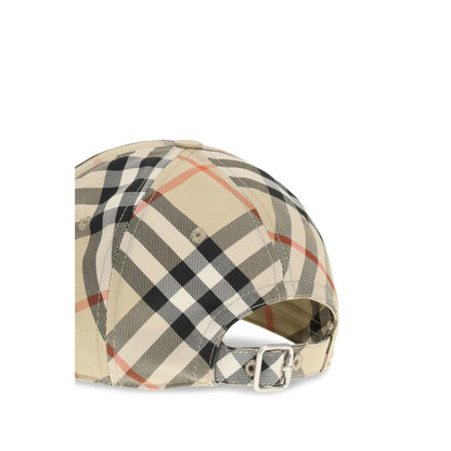 Beige Polyester Cap (Baseball Hat)