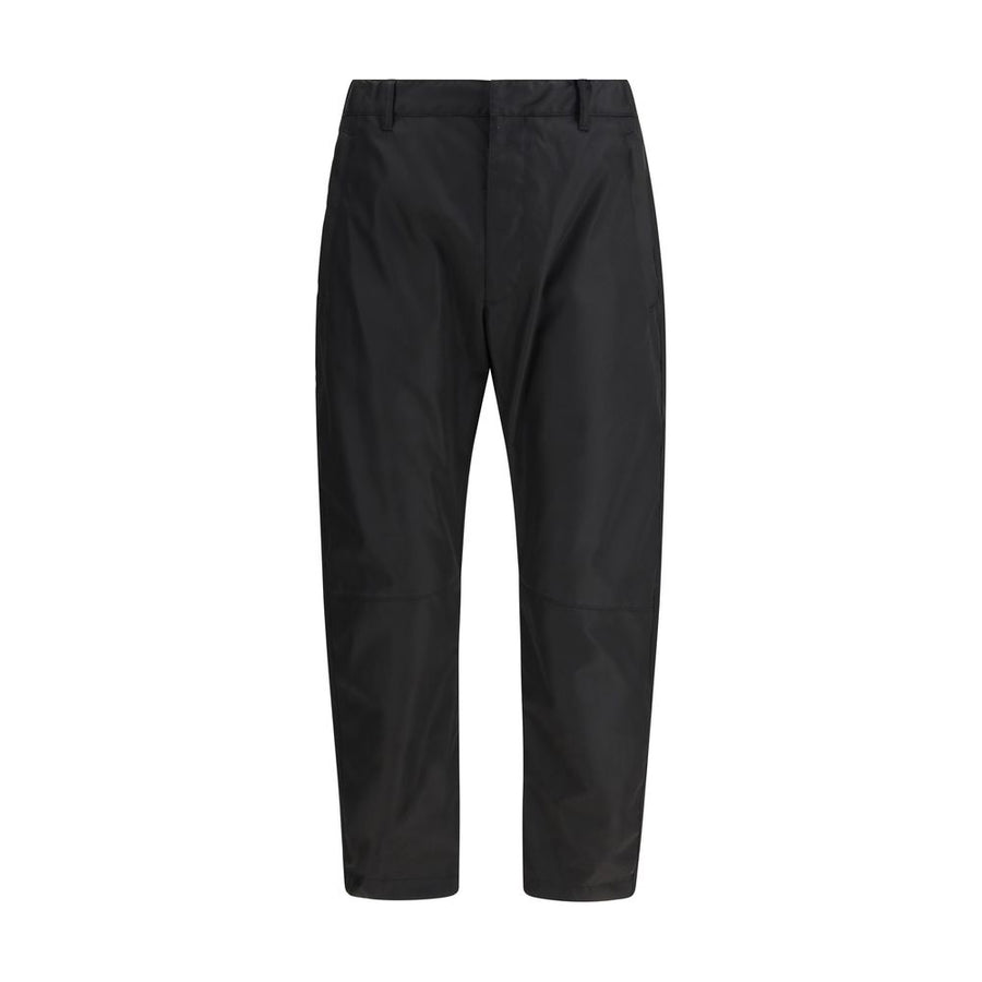 Black Recycled Polyamide Casual Pants
