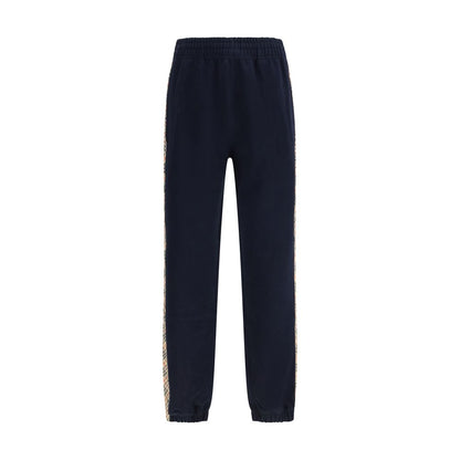 Blue Cotton Joggers (Workout Pants)