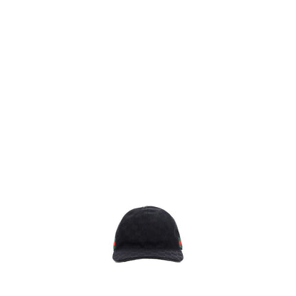 Black Cotton Cap (Baseball Hat)