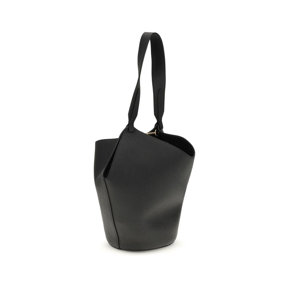 Black Calf Leather Bos Taurus Shoulder Bag