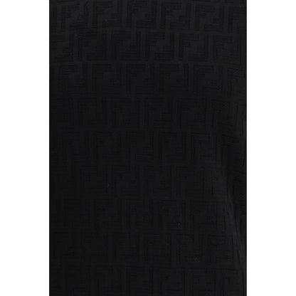 Black Cotton T-Shirt