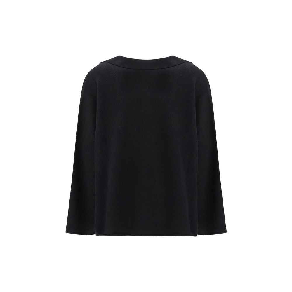 Black Cashmere Sweatshirt