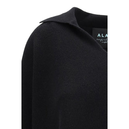 Black Cashmere Sweatshirt