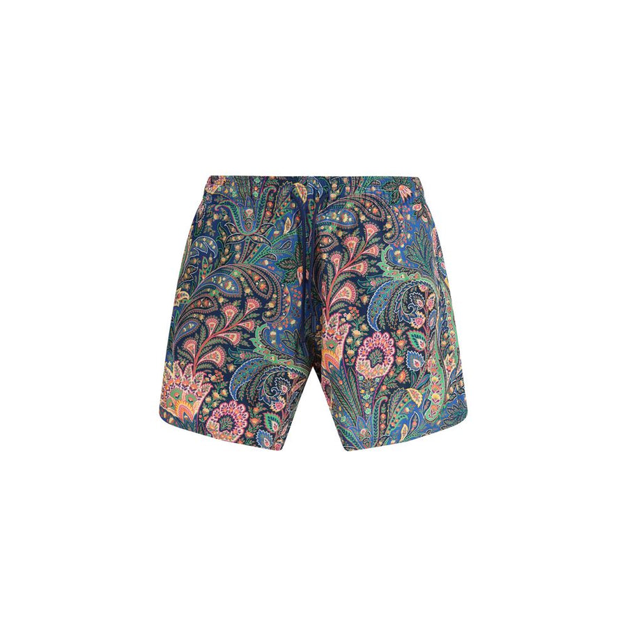 Multicolor Polyester Short And Mini Shorts