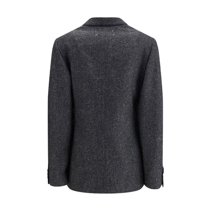 Gray Wool Blazer