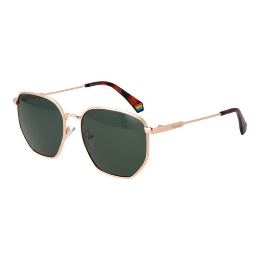Rose Gold Metal Sunglasses