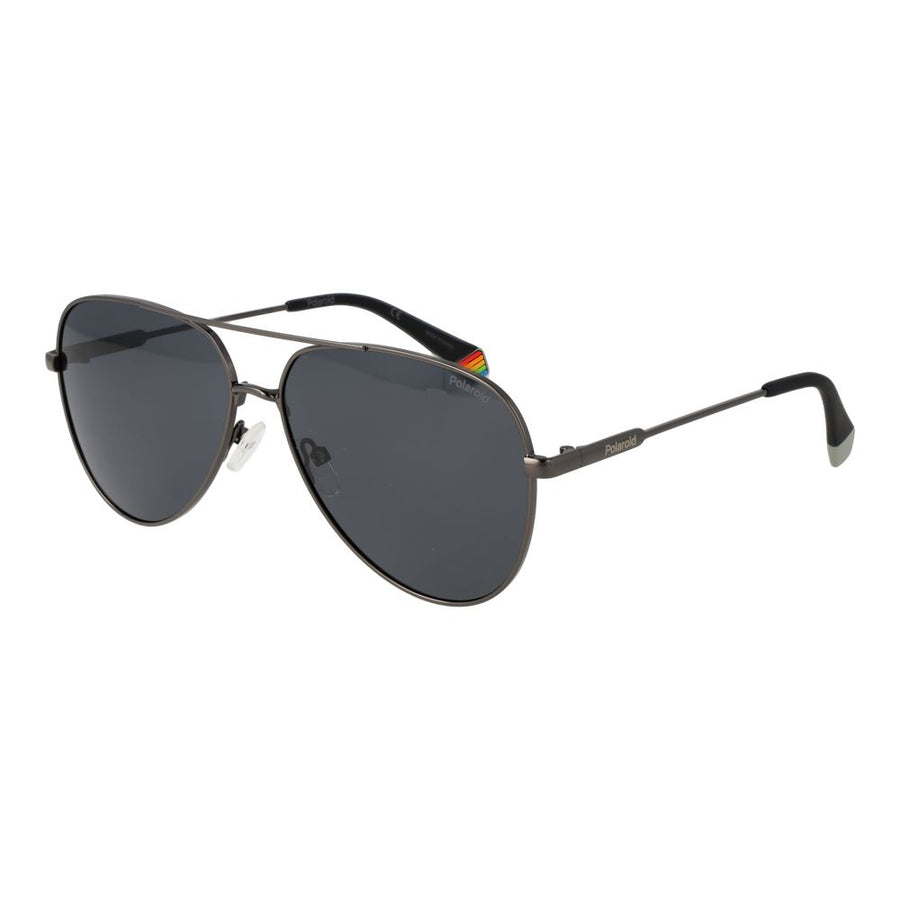 Gray Metal Sunglasses
