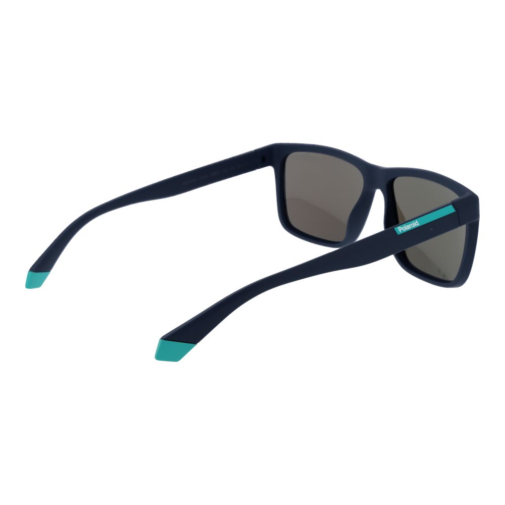 Blue Polycarbonate Sunglasses