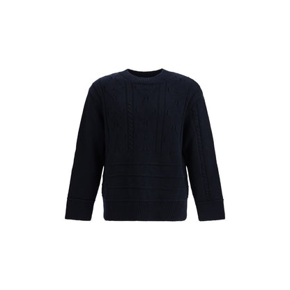 Blue Wool Sweatshirt
