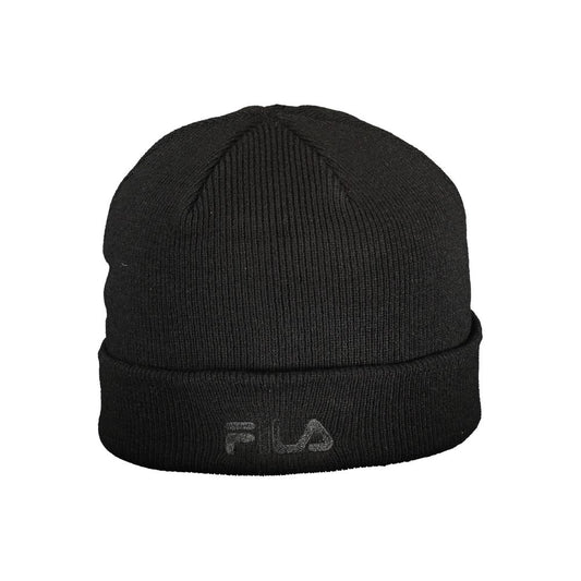 Black Acrylic Mens Cap